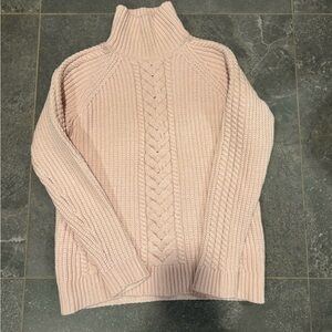 lululemon athletica Light Pink Turtleneck Sweater